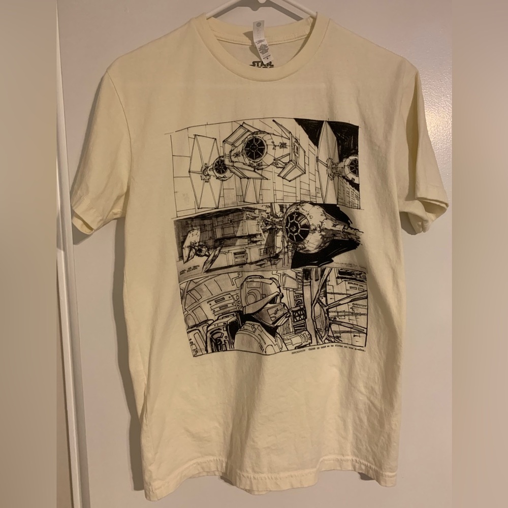 Star Wars Battle of Yavin Storyboard T-Shirt